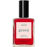 Manucuristgreen Nagellak Unisex 15ml Donkerrood