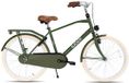 SJOEF Vélo de ville Garçon 24 pouces - Vélo d'enfant pour garçons de 8 à 12 ans - Vert armée