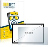 BROTECT - Screenprotector voor Touch-Panel PC's met 4 inch Schermen [89 mm x 50.2 mm, 16:9] - Folie Beschermfolie Beschermglas transparant