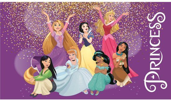 Disney Princess Party Bathroom Mat, Doormat 40x60 cm