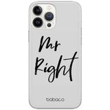 ERT GROUP mobiel telefoonhoesje voor Samsung F62 / M62 origineel en officieel erkend Babaco patroon Mr Right 001 optimaal aangepast aan de vorm van de mobiele telefoon, hoesje is gemaakt van TPU