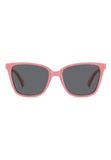 Polaroid PLD 8062/S - 35J M9 Roze Zonnebril Kinderen Unisex Roze Kunststof Rechthoekig