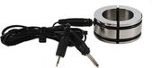 Rimba Electro Play Rimba Electro Sex Ball Stretcher/cockring RVS bi-polair - Zilver