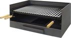 Imex el Zorro Desktop Grill Antraciet Zwart 61 x 40 x 32 cm