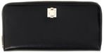 GUESS Audrey Logo SLG Zip Around Wallet Zwart