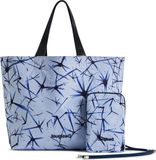 Desigual Shopper Schoudertas Accessories Fabric Asterix Namibia Shopping Bag Blue Lichtblauw