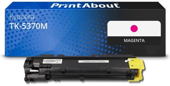 PrintAbout Huismerk Toner TK-5370M Magenta