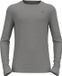 Odlo Natural Merino 200 Lange Mouwen Thermoshirt Mannen - Grijs - Maat S