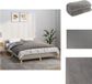 vidaXL Verzwaringsdeken met hoes 152x203 cm 7 kg stof grijs