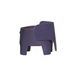 EO - Lampe sans fil rechargeable Éléphant - Violet - Cuir - Designer Marc Venot