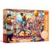 Trefl Capibara's en vacances - 100 pièces - Puzzle d'animaux colorés, divertissement créatif, plaisir pour les enfants à partir de 5 ans