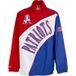 Neepat Veste coupe-vent pour hommes Nfl Arched Retro Lined Windbreaker Multi/blanc