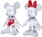 Disney Simba Toys Disney Mickey Mouse & Minnie Knuffel Collectieset - Limited Edition 100 Jaar met Geschenkdoos & Certificaat