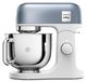 Merkloos Keukenmachine mixer keukenrobot - 5 liter - 1000 W - Blauw metallic - Patisserieset