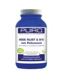 Puro Riz Rouge & Q10 Avec Policosanol Capsules - 180 capsules