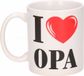 Bellatio Decorations I Love Opa beker / mok 300 ml