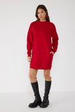 No Matter What Mega Merchant GMBH Robe tunique en coton M Rood