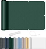 Merkloos Azalia Balkonscherm 90x900cm Groen