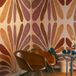 ACTE-DECO Les Vivaces Papier Peint Panoramique Les Vivaces - Motifs, Rouge 525 X 250cm