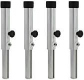 G4M Gear4music G4M Pro Verstelbare Podiumpoten 45-60cm, 4 Set