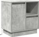 vidaXL Nachtkastje Beton Grijs 50 x 34,5 x 50 cm Bewerkt Hout