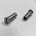 AMI Patenthuls (10 st) - messing vernikkeld - M6x21 mm - met zaagsnede - 900242