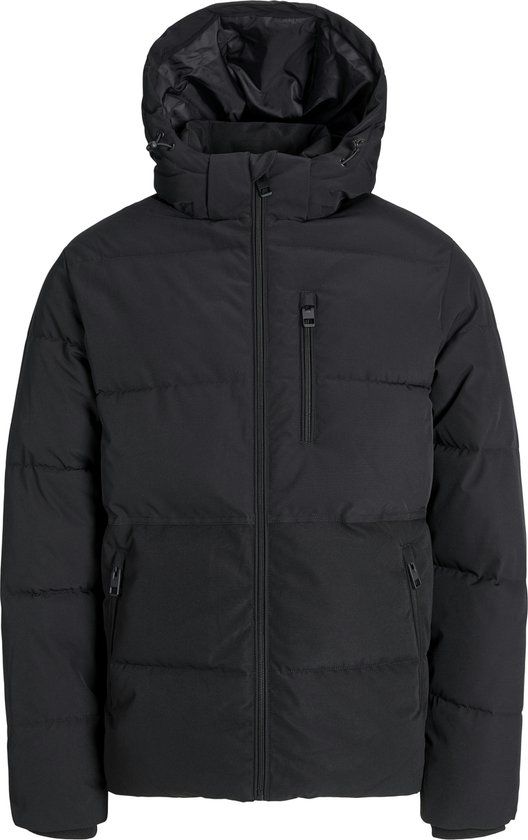Jack & Jones Essential Owen Puffer Winterjas Heren - Maat XL - Zwart