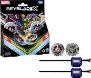 Beyblade X en Marvel-collab, Miles Morales 1-60GN vs. Green Goblin 9-80HT