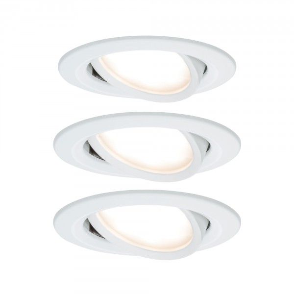 Paulmann Nova - Spot - 650 lumen - 2700 kelvin - Wit