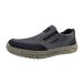 Rieker heren 04054 slippers, zwart grafiet