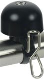 WIDEK fietsbel "paperclip mini" bell plastic/alu, black