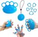 Ibenzoa® Set de entraîne-doigts pour thérapie des mains et des doigts avec diverses balles de massage et exercices pour les doigts