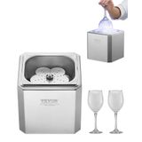 VEVOR Givreur de Verre au CO2, Congélateur en Verre 8 à 10 s/Tasse avec Lumière LED, Congélation Rapide Instantanée pour Vin, Cocktail, Champagne, Boissons Mélangées, Jus, pour Bar, Restaurant