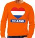 Shoppartners Bv Oranje Holland hart vlag sweater volwassenen 2XL