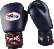 Twins Special BGVL 3 Bokshandschoenen - Echt leer - Donkerblauw - 12 oz
