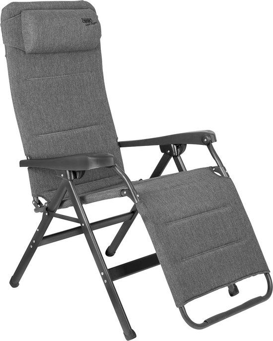 Crespo AP-234 Tex-Supreme Relaxstoel - Grijs