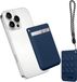 kwmobile hoes voor PLAUD Note AI Voice Recoder - Dictafoon hoes - Siliconen - Donkerblauw