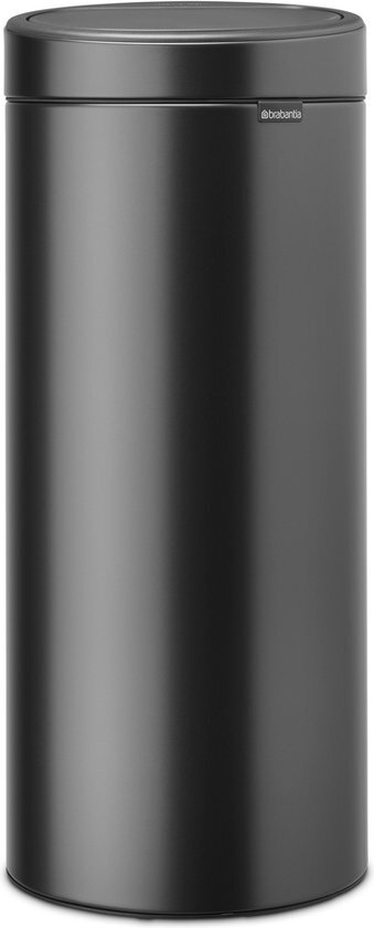 Brabantia Touch Bin Prullenbak - 30 liter - Confident Grey