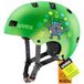uvex kid 3 cc - robuuste fietshelm voor kinderen - individueel passysteem - geoptimaliseerde ventilatie - green matt - 51-55 cm
