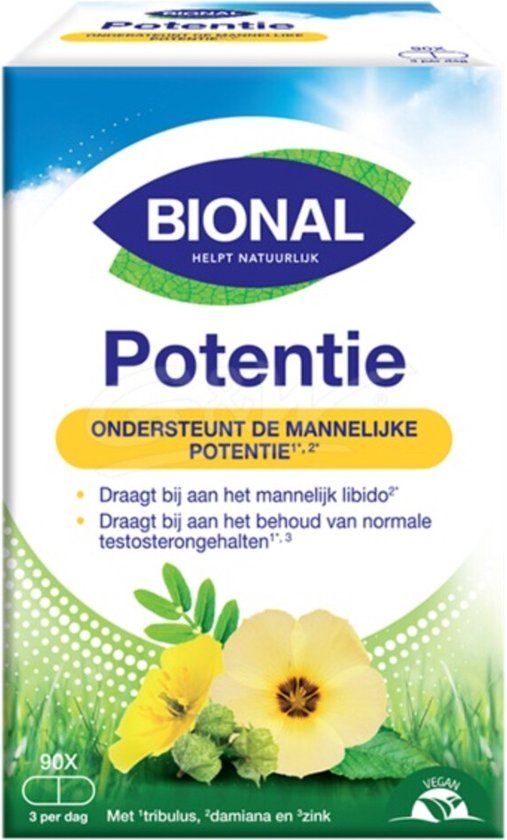Bional Potentie - 90 Capsules - Mannelijke potentie - Libido