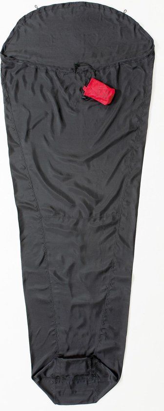 Cocoon Expedition MummyLiner Ripstop Silk - Black - Kids