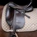 Imperial Riding Stijgbeugelriem IRH Soft met nylon kern, lederen stijgbeugelriem, donkerbruin, 125 cm