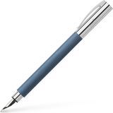 Faber-Castell Ambition Precious Resin Vulpen - Blauw - EF