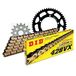 Kettingset DID Kettingset staal 428VX / 132 clipslot voor MuZ/MZ SM 125 cc bj. 2002-2011