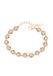 Gaya Bracelet Rose Gold Koper Zirkonia 17 cm