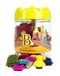 B. toys Stem Borstelblokken, 68-delig, bouwstenen, om in elkaar te steken, met opbergen, babyspeelgoed vanaf 2 jaar