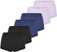 sloggi Dames maxi slip 6 pack Basic+ paars / blauw / zwart