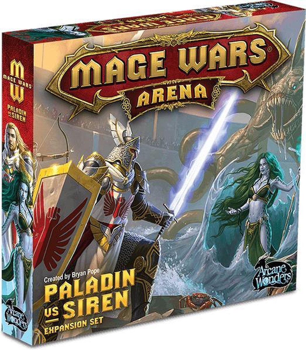 Asmodee Mage Wars Arena Paladin vs Siren - EN