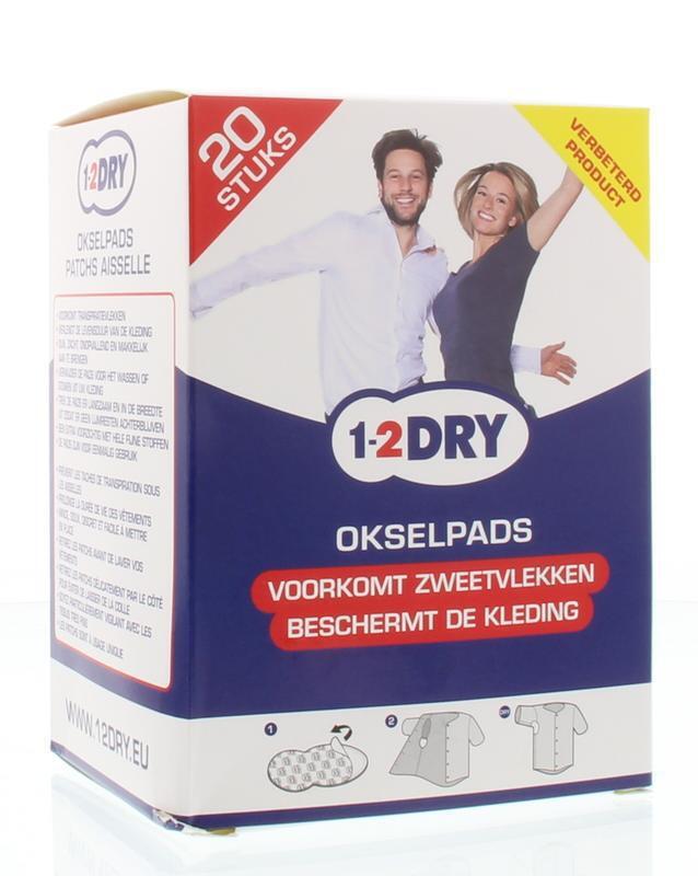 1-2 Dry 1-2 Dry Okselpads Large Wit