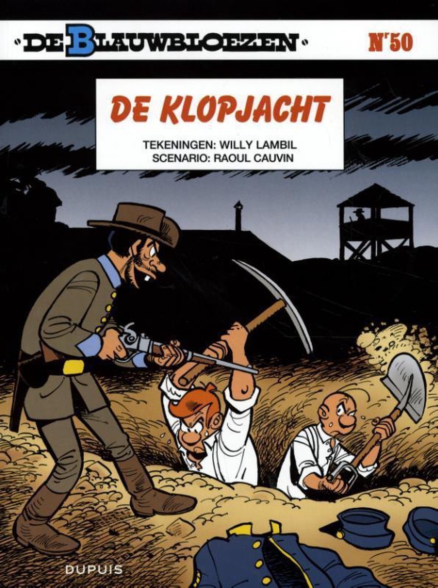 Stripboeken De Blauwbloezen - De klopjacht - Nummer 50